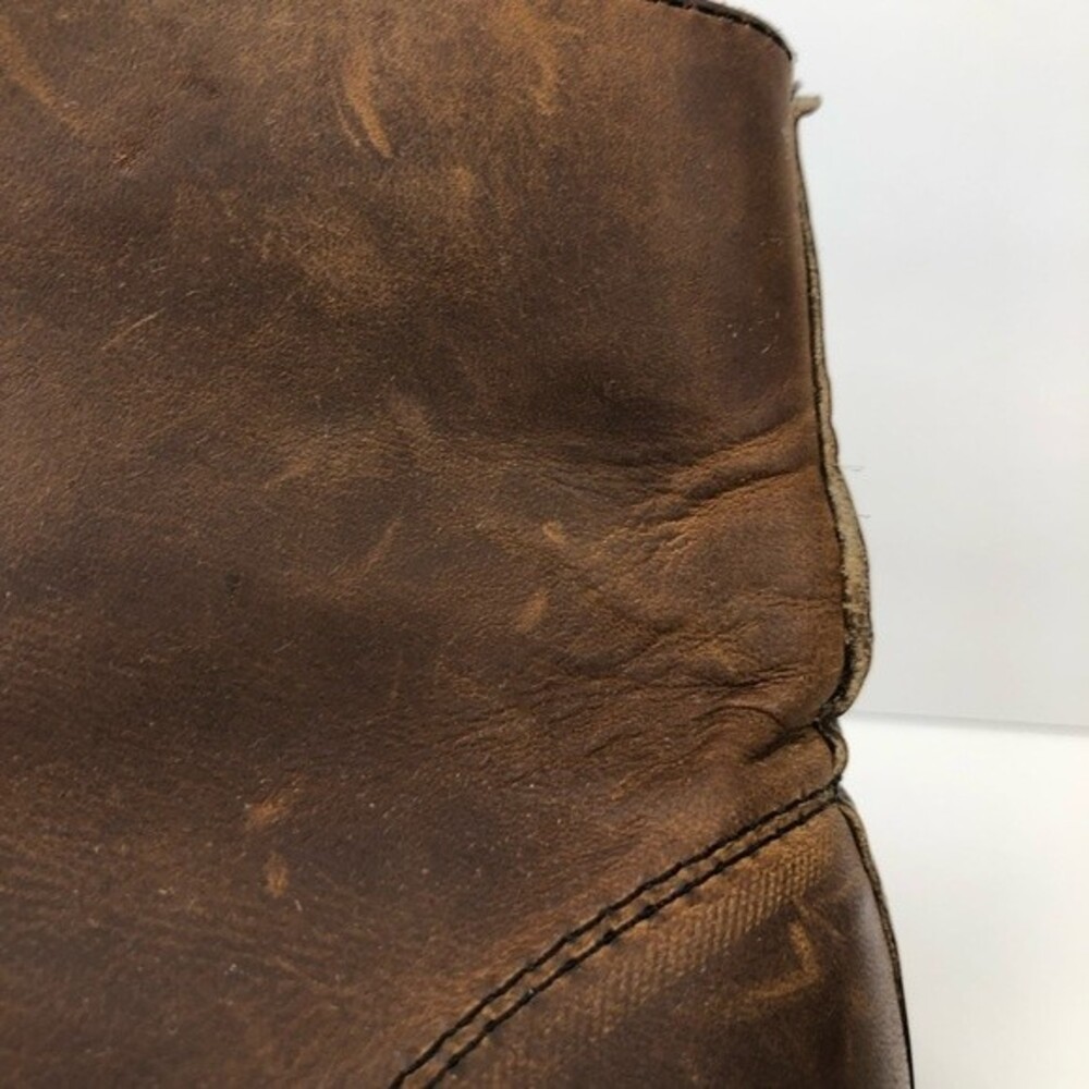 Vintage Frye Brown Leather Lace Up Boot Rare Made In The USA Size 6 - Picture 8 of 14